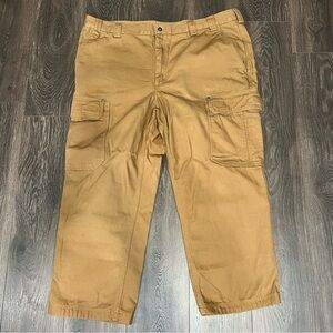 Duluth Trading Company Brown Heavyweight Firehose Pants Size 48 x 30
